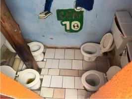 New toilets in South Africa