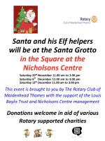 Santa Grotto at Queen Square, Nicholsons Centre