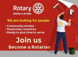 Join us!  Become a Rotarian