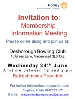 Membership Information Meeting