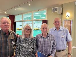 Welcome to our new members Geoff and Lin Parfitt.