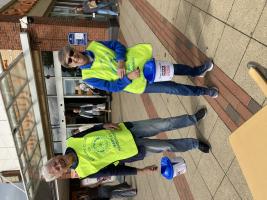 Street collection in Market Harborough to send Shelterboxes  to Nepal floods