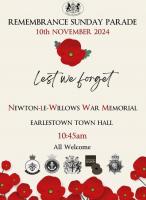 REMEMBRANCE SUNDAY PARADES