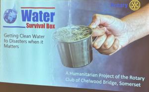 Informative talk on Water Survival Box 21/10/24