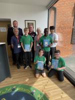 Dictionaries Presented to Local School