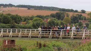 On the way back to Litlington over the White Bridge