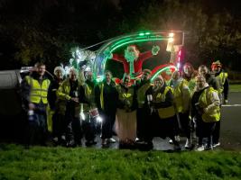 SANTA ON TOUR: BRAITHWAITE ROAD, LOWTON