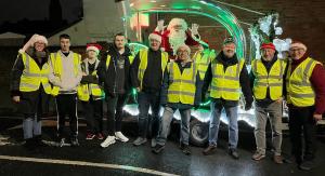 SANTA ON TOUR: THE BIRD ESTATE, NEWTON.