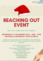 ROCHDALE REACHING OUT EVENT