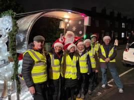 SANTA ON TOUR: BARN LANE, GOLBORNE.