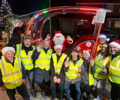 SANTA ON TOUR:-BURTONWOOD