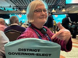 District Governor-Elect Annette