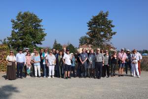 Our Group at the Vineyard