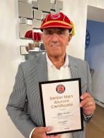 Rhondda Rotarian and Past President Jeff Cowland