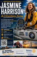 This has been cancelled Special Meeting - Jasmine Harrison - Round the World Sailer