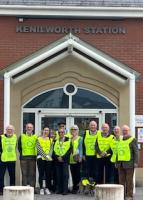 Kenilworth Rotary & The Town Railway Station  