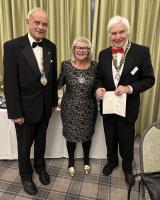 Presidents with Lord Mayor Babara Murray