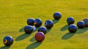 Lawn bowling challenge and BBQ