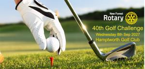40th New Forest Rotary Charity Golf 8th Sept &lsquo;27