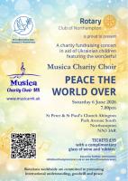 'Peace The World Over' MUSICA Concert 6th June 2026