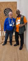 Competition and fun, the point of disability darts