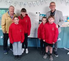 Donation to Millfields Primary Academy