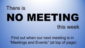 Weekly Club Meeting