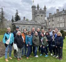 Aboyne & Upper Deeside Rotary Club members showcasing Beautiful Deeside to our Rotarian friends from New York State who stayed with us on a Friendship Exchange.