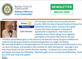 Mid-November 2024 Newsletter