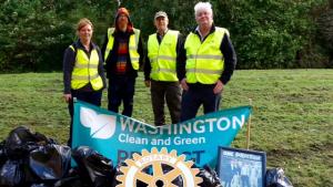 Litter pick - Oxclose Village