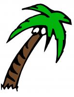 Palm tree cartoon