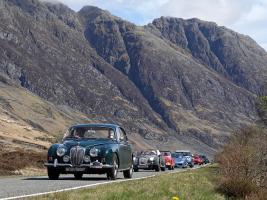 Driving through Glencoe