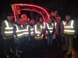 SANTA ON TOUR:  Newton High Street