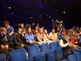 Young Carers enjoying a visit to Melton Panto 'Cinderella'