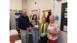 Rotarian Andrew Mathews raises &pound;600 for Charis House with Buxton Fringe  one-man show