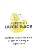 The Big Hereford Duck Race is here again in 2026