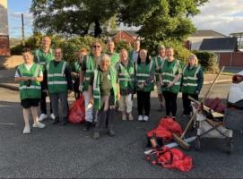 Llandudno Tidy Team sweeps up a Llandudno Rotary Award