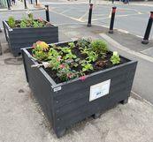  Planting up the planters in Whitchurch and Tongwynlais.