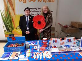 Rotary Club of Nuneaton Joins Forces with Royal British Legion for Annual Poppy Appeal