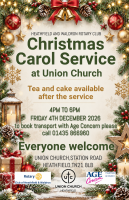 Carol Service Flyer 