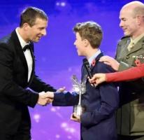 Grandson of Rotarian at Pride of Britain Awards