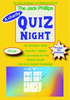 Rotary South Cut Out Cancer Quiz Night