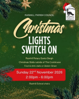 Rainhill Christmas lights switch on