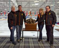 Winning Rink with the Ramshead Trophy
