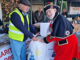 Rotary Returns to Clitheroe Market!