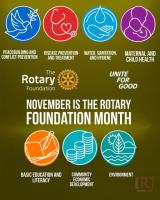 November is Rotary Foundation Month