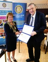 Honouring Two Rotarians