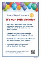 10th Birthday - Shop Poster