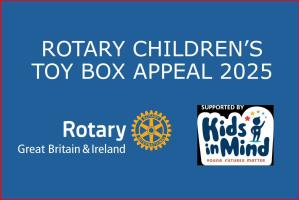 Rotary Christmas Toy Box 2025