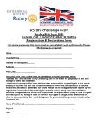 Armed Forces Support - Rotary Walk Challenge